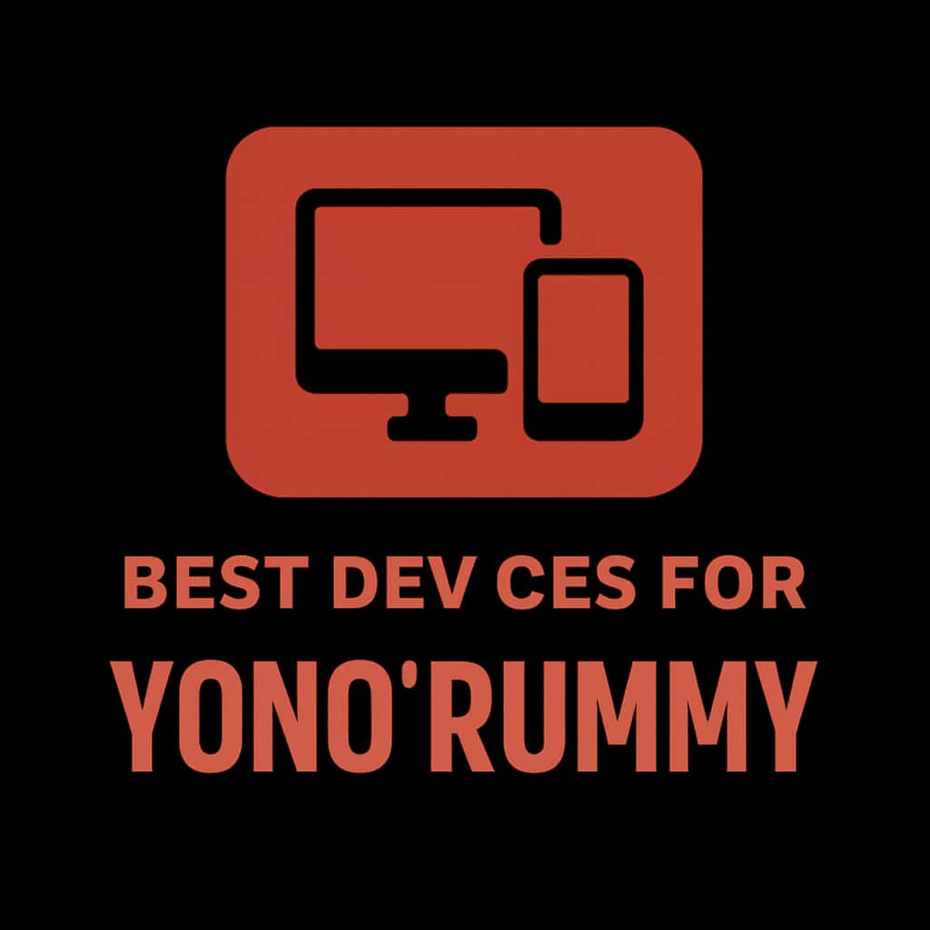 Icon symbolizing guidance for devices compatible with Yono Rummy.