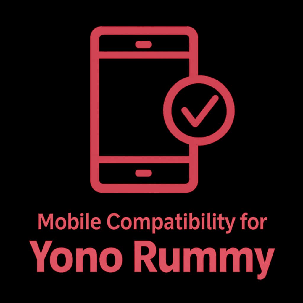 An icon symbolizing Yono Rummy's mobile compatibility.