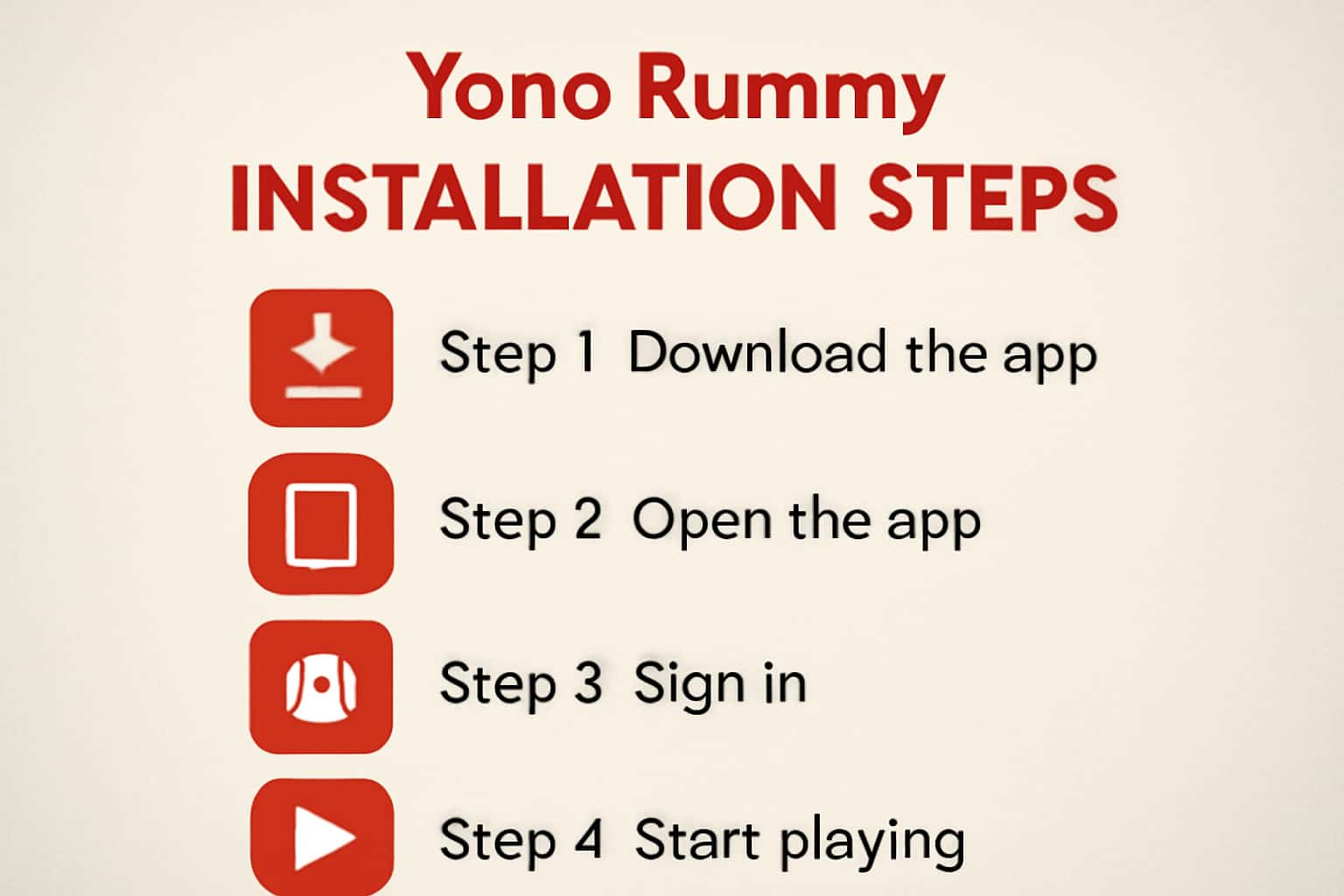 An informative scene depicting Yono Rummy Installation Steps with a focus on APK download and installation.