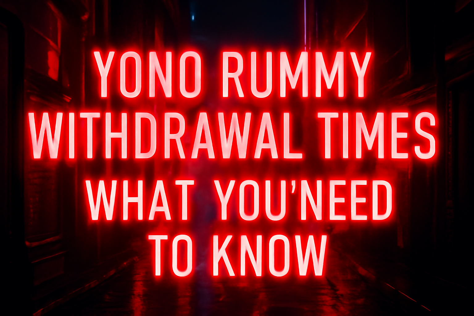 Informational graphic about the update process for Yono Rummy.
